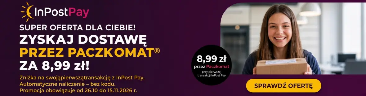InPostPay - promocja 8,99 zł na dostawe przez paczkomat