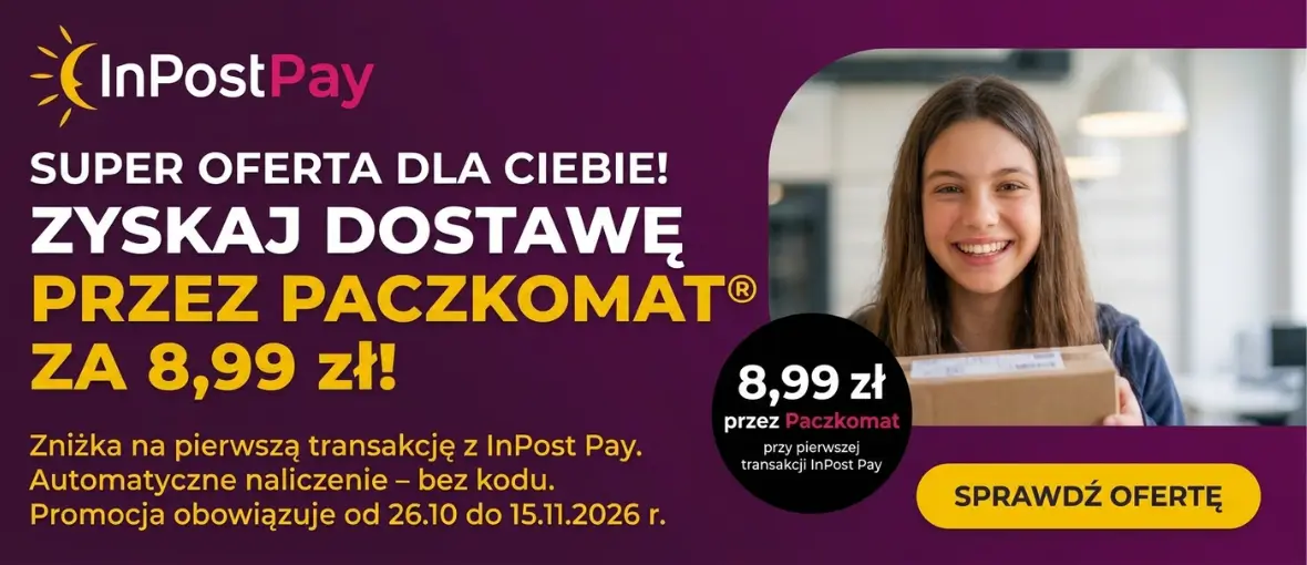 InPostPay - promocja 8,99 zł na dostawe przez paczkomat