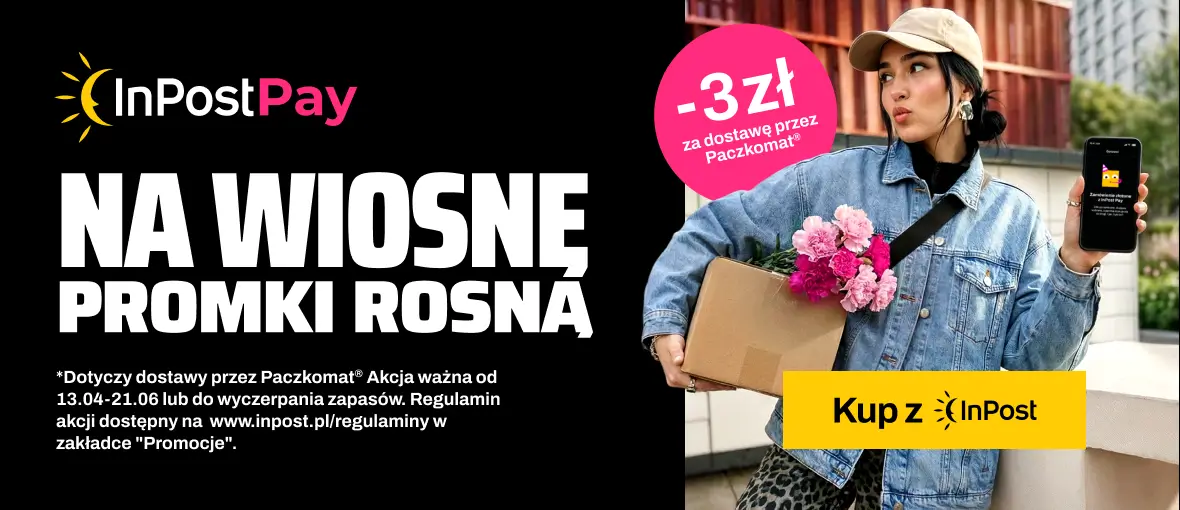 Nowa wiosenna promocja z InPost Pay. Dostawa przez Paczkomat tańsza o 3 zł
